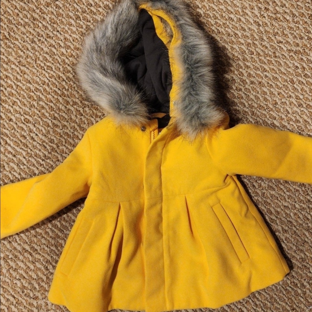 Toddler Yellow Coat 18M